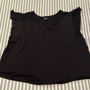 Gap Black short-sleeved T-shirt XXL